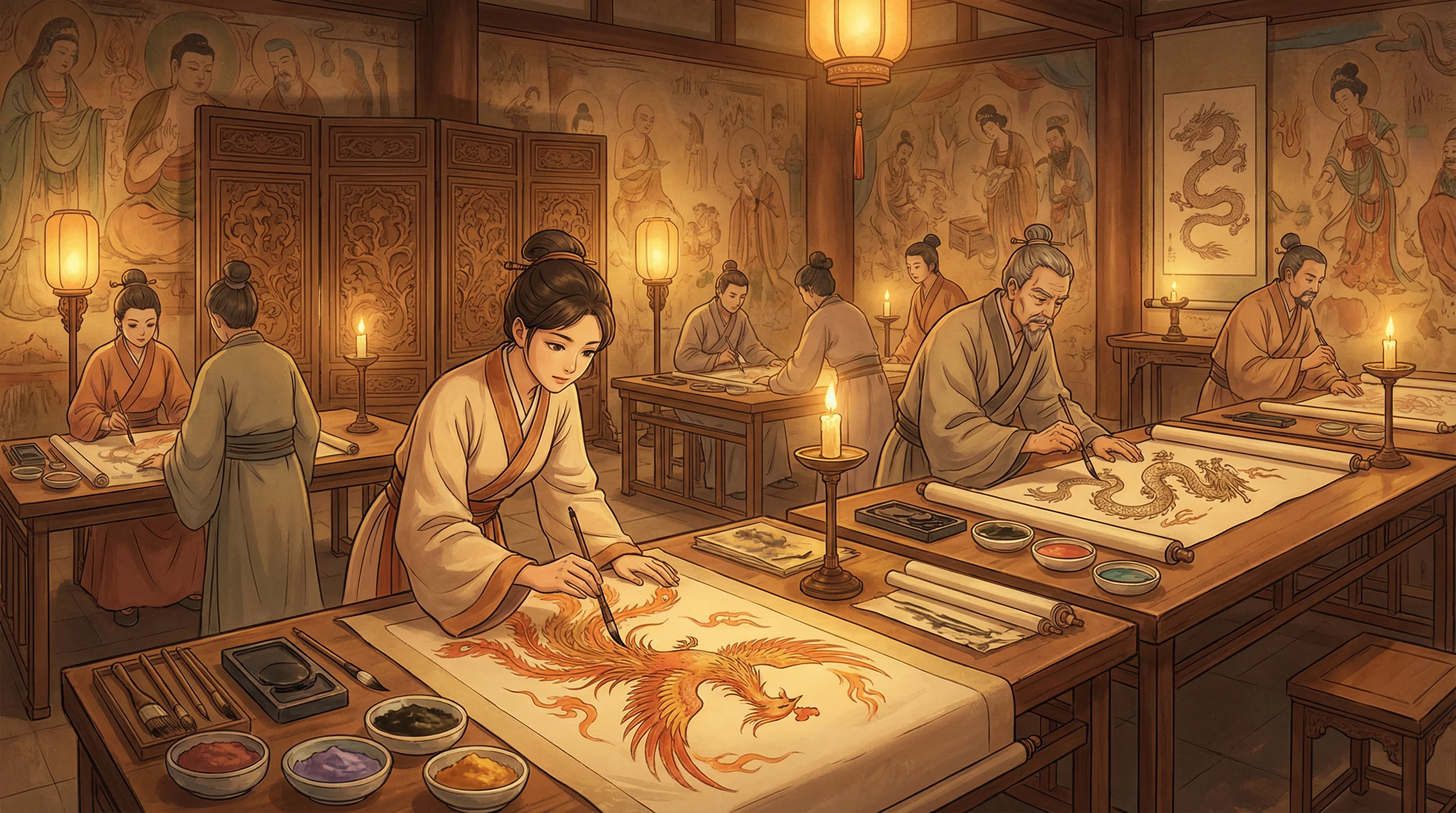 画师入驻 - 太太的情人 国风动漫画师